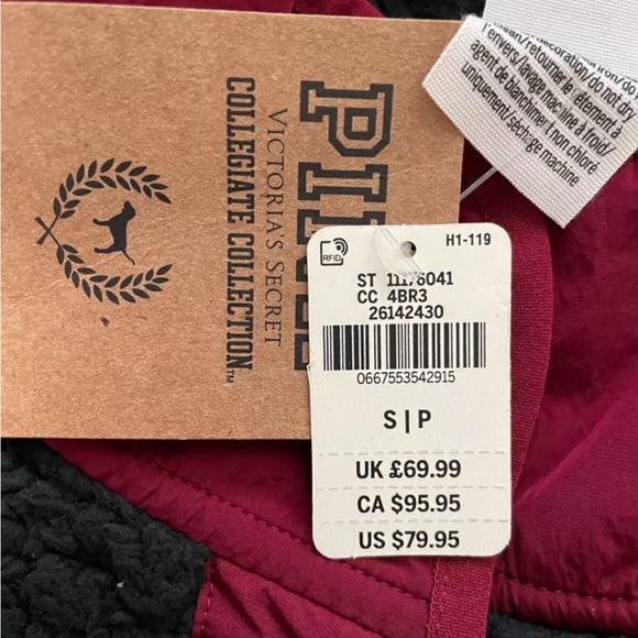 Florida State Womens Jacket Small NWT VS PINK - Picture 2 of 2